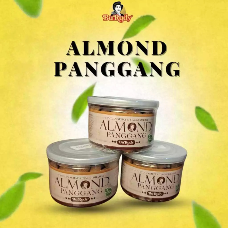 Kacang Almond Bu Rudy Kemasan 150gr
