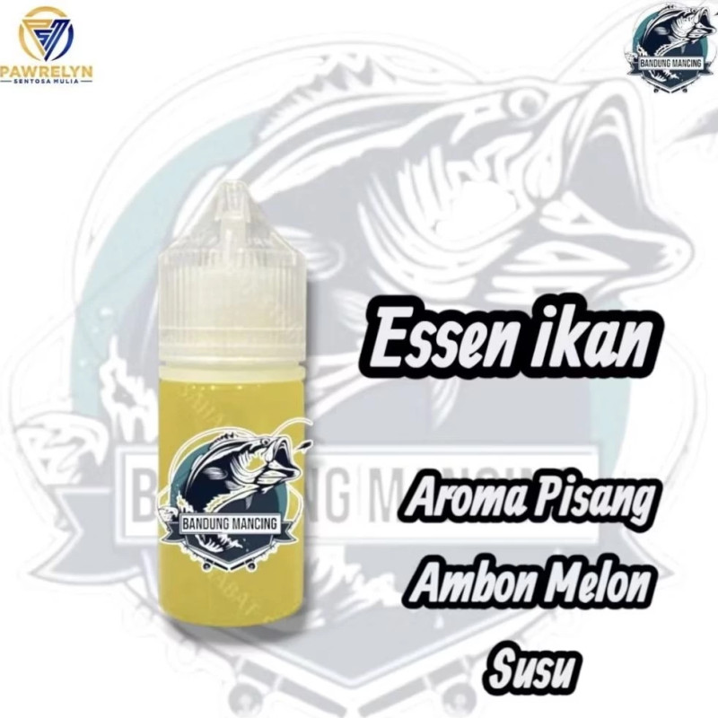 Bandung mancing - Essen Ikan Mas Babon Oplosan Super Pisang Ambon Melon Susu 30ml