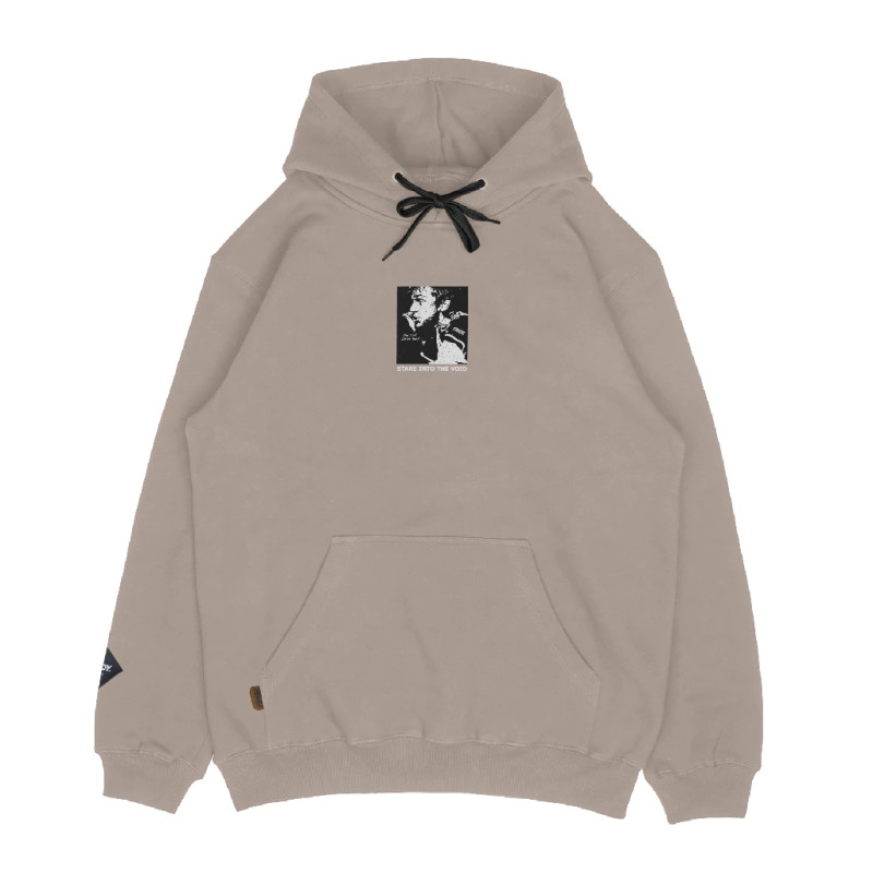 Troy Company Pullover Hoodie Brown Latte Void Pests - Jaket Jumper Hoodie Pria Latte KH 2728