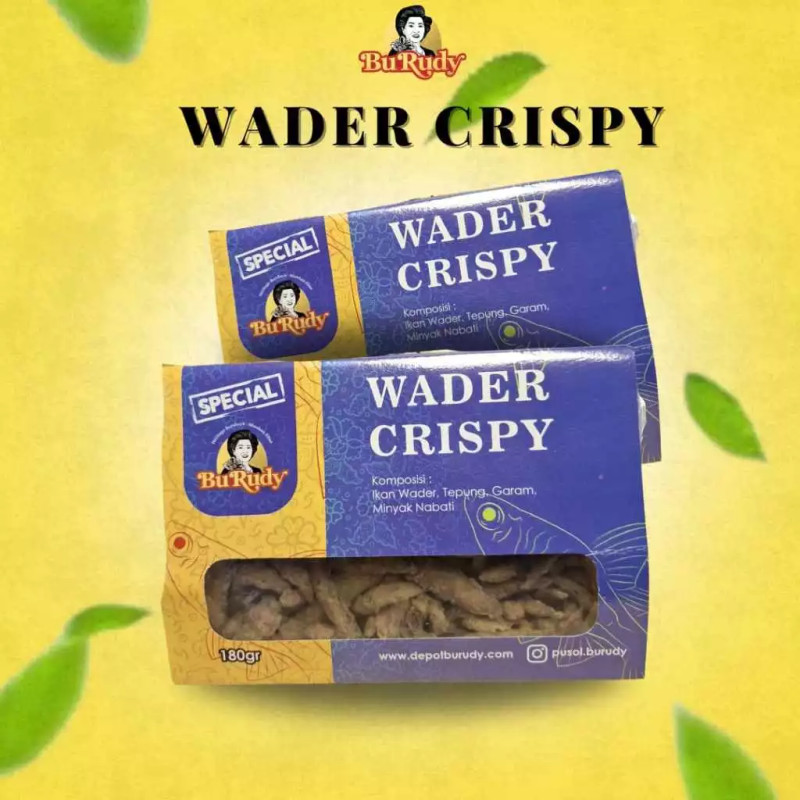 Wader Crispy Bu Rudy 180gr Khas Jawa Timur – Camilan Gurih Renyah Asli Surabaya