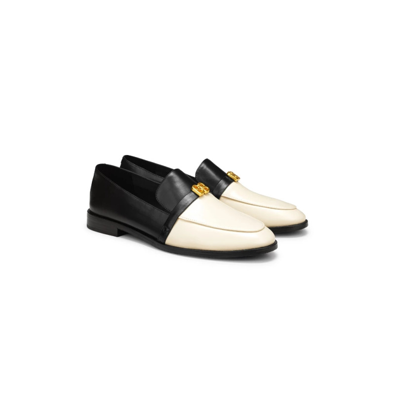 Madeline Deux Loafer - Black/Cream