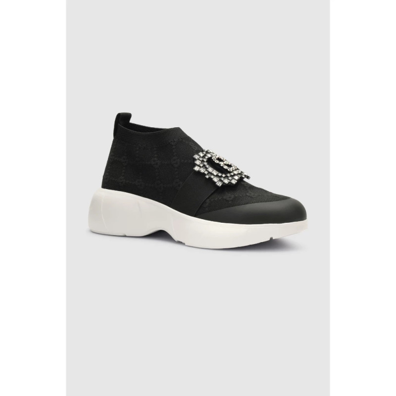 Beverly Stretch Sneakers - Black