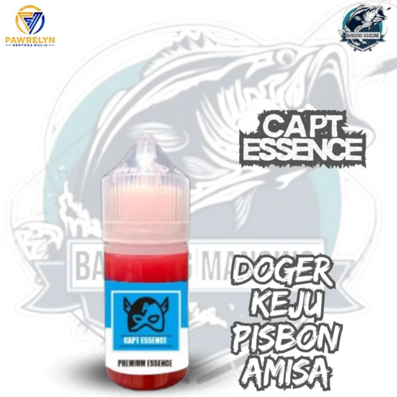 Bandung Mancing - CAPT PREMIUM Essen Oplosan Doger Keju Pisang Ambon Ikan Rame & Indukan 30ml