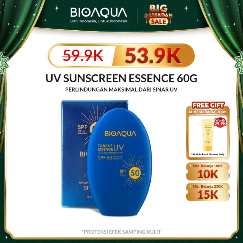 BIOAQUA UV Sunscreen Essence Sunscreen SPF 50 PA++++ 60g Sunblock For All Skin