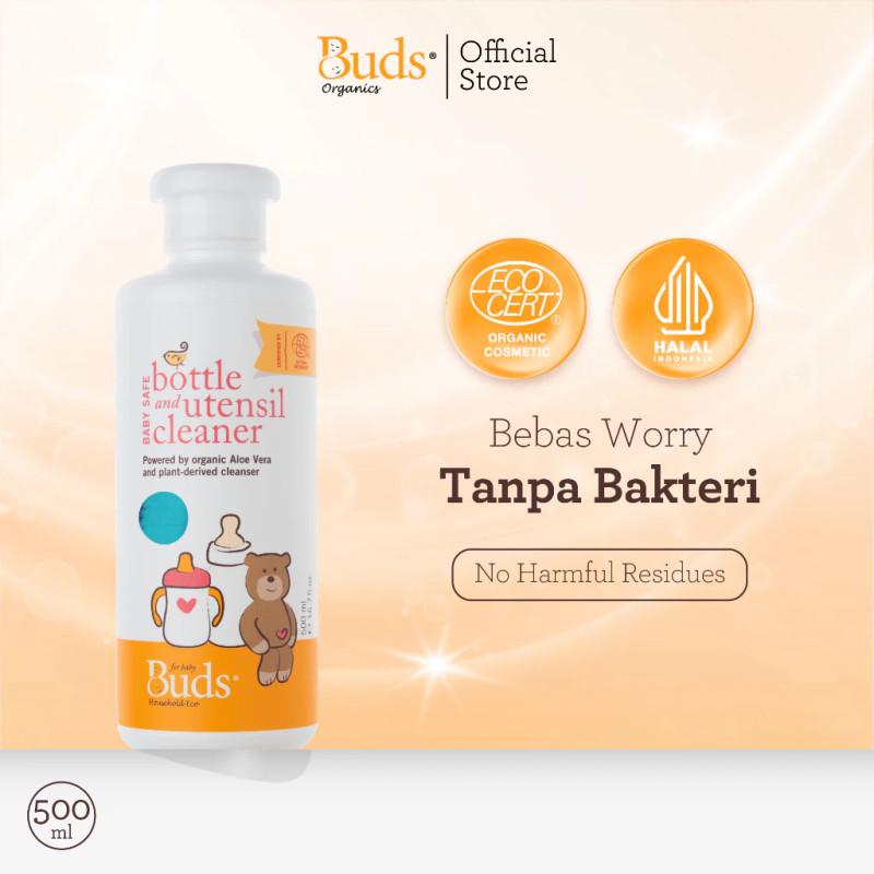 Buds Organics Baby Safe Bottle and Utensil Cleaner - Pembersih Perlengkapan dan Mainan Bayi dan Anak