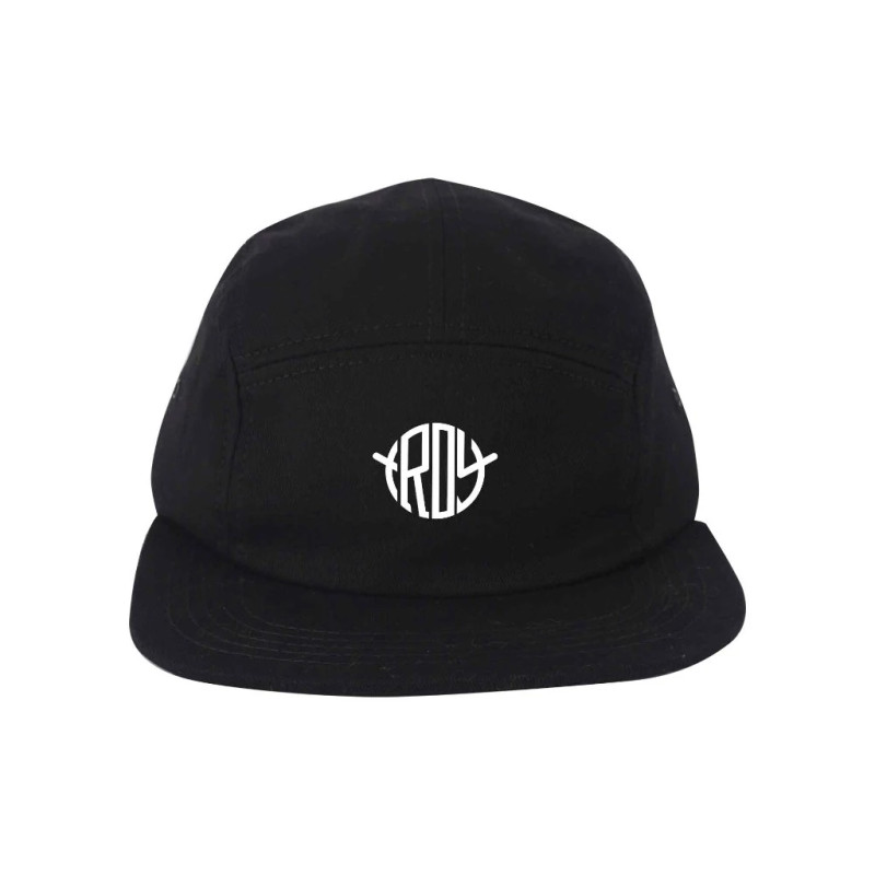 Troy Company Five Panel Black Ring - Topi 5 Panel Hitam FPD 2603