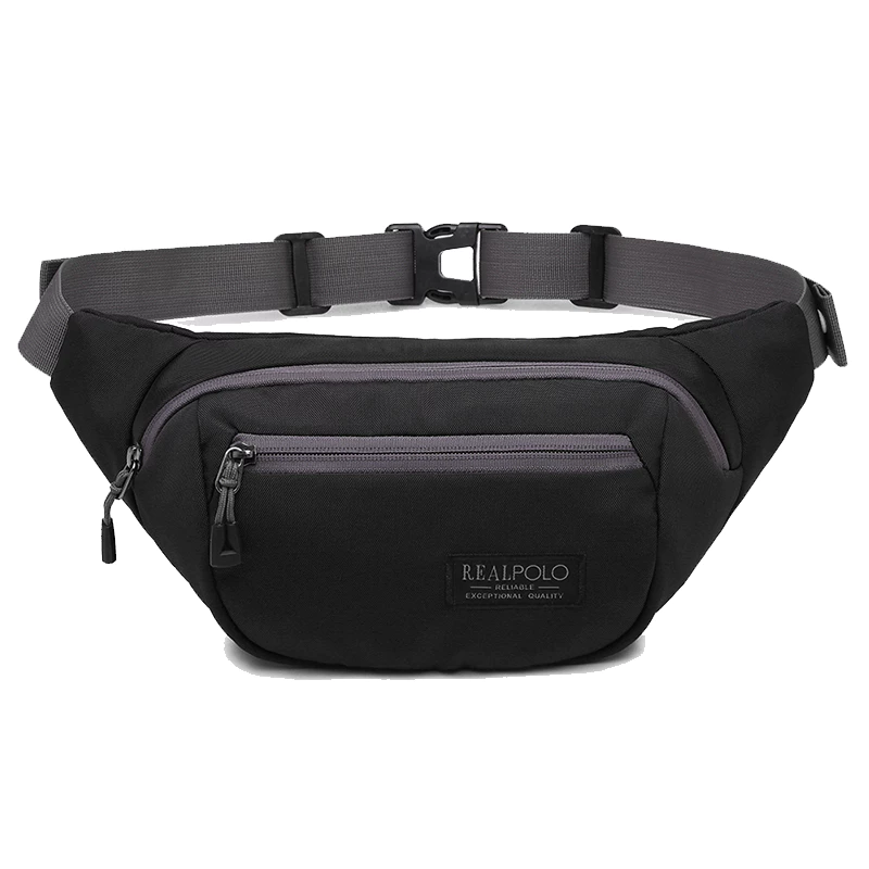 Real Polo Tas Pinggang Waist Bag IBF - Tas Pria Tas Wanita - Crossbody Bags Tas Outdoor