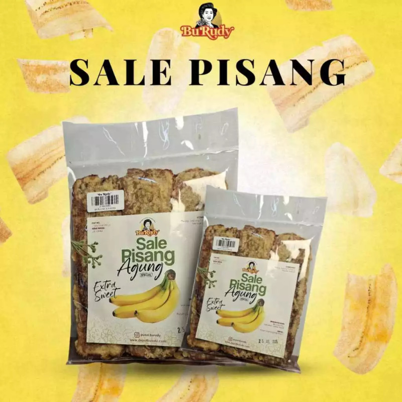 Sale Pisang dari Bu Rudy Surabaya kemasan 230gr