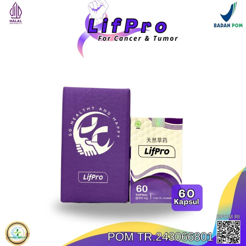 LifPro Obat Kanker Obat Tumor Ganas Obat Kanker Paru Paru Obat Kanker Serviks Dosis 500 Mg