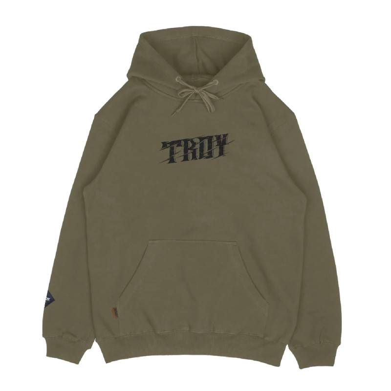 Troy Company Sweater Hoodie Olive Doxa - Hoodie Pria Wanita Olive KH 2764
