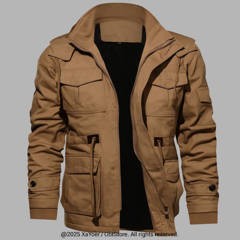 jaket cargo pria, jaket pria, jaket parka, jaket parka pria, jaket Hoodie, mantel musim dingin