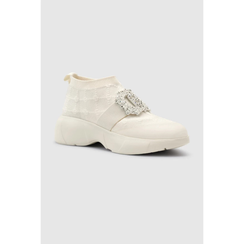 Beverly Stretch Sneakers - Off White